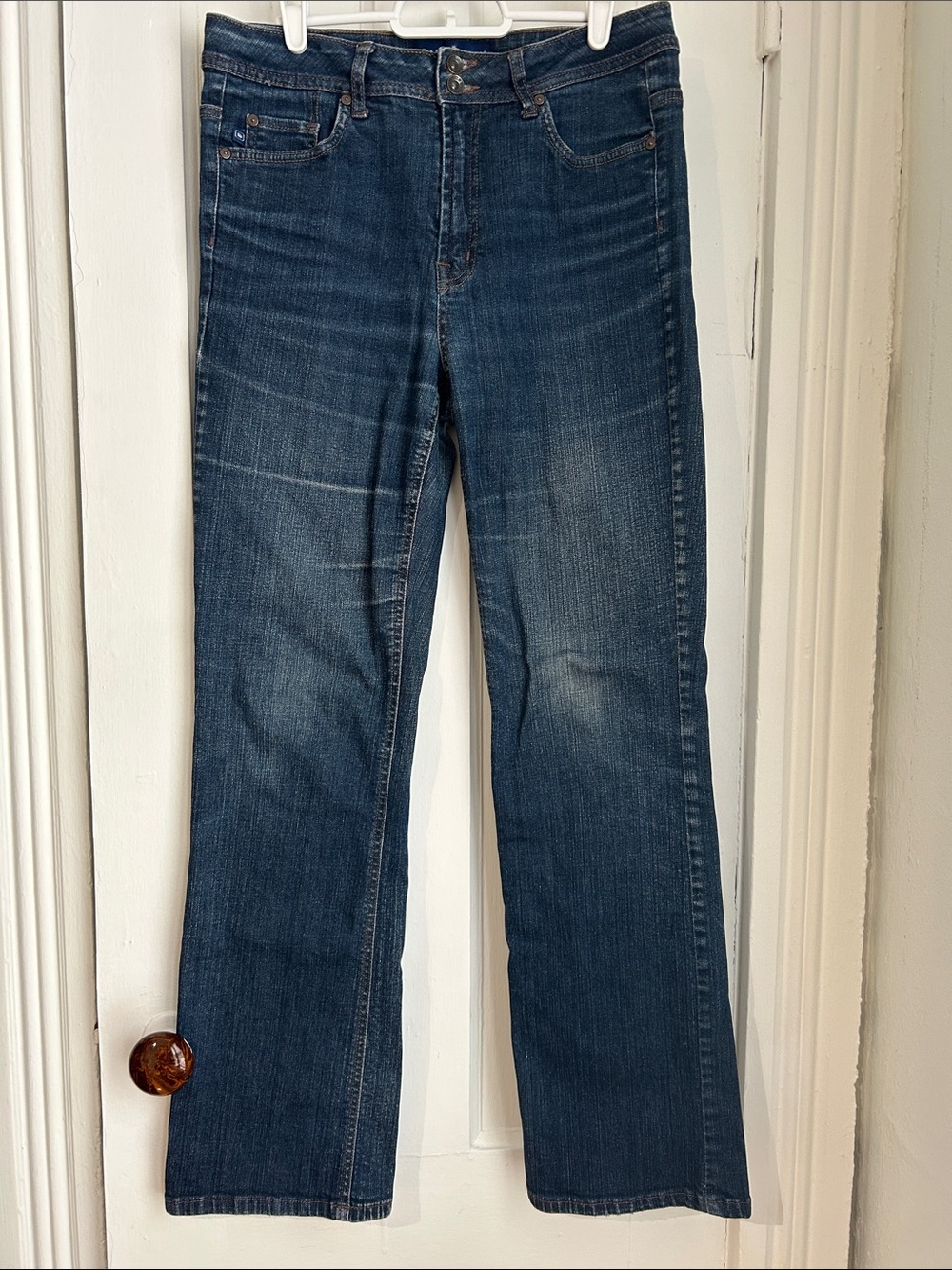 Women’s Boot Cut Jeans in Dark Blue